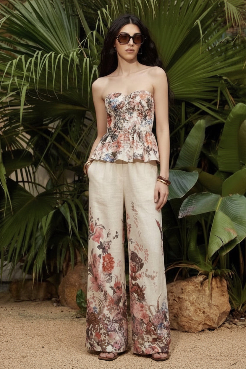 Conjunto de top y pantalón