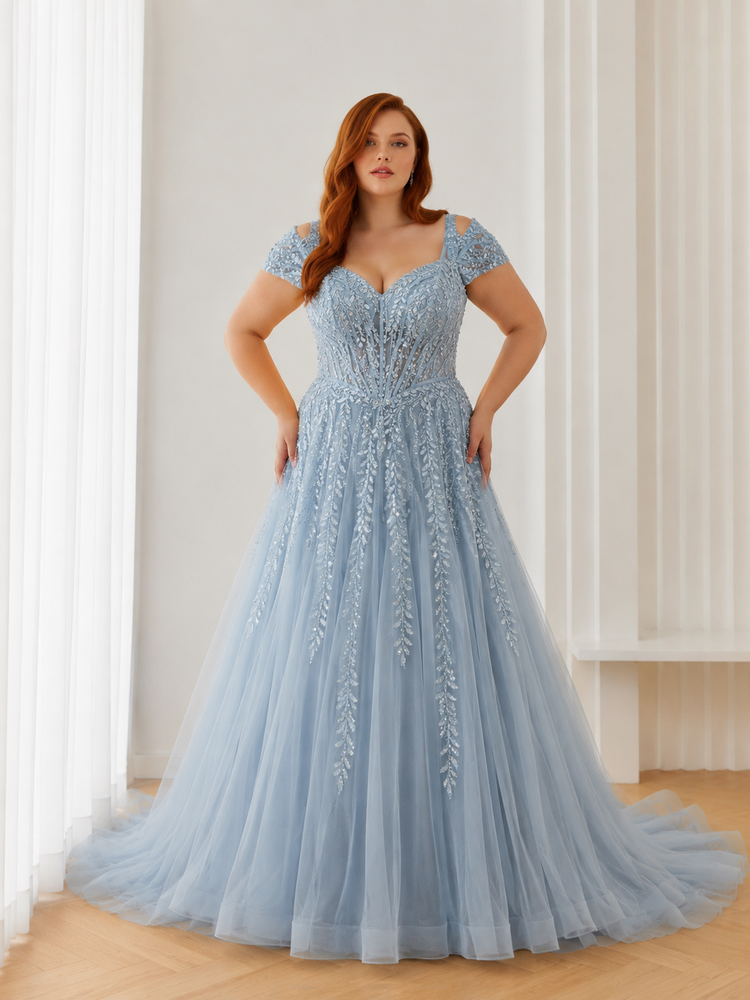 Vestido Amelia azul