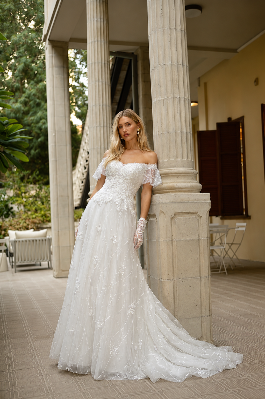 Vestido de novia carolina