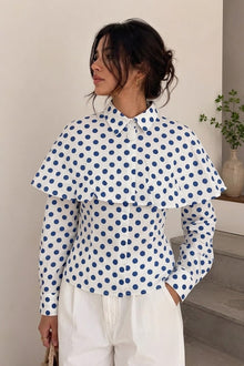 Blusa capa Polka