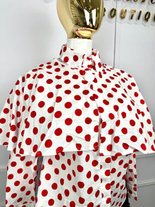 Blusa capa Polka