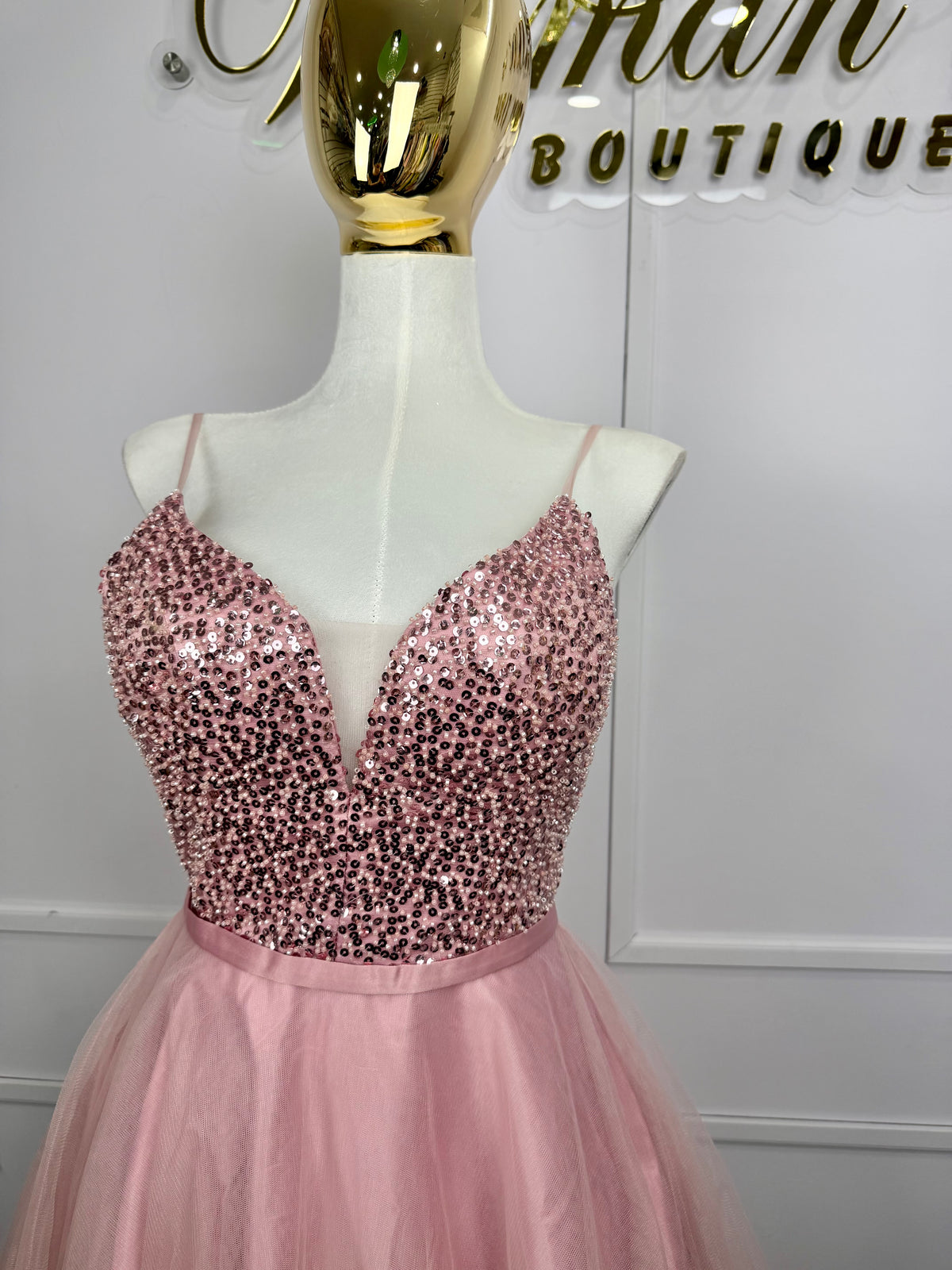 Vestido Carmelia Rosa