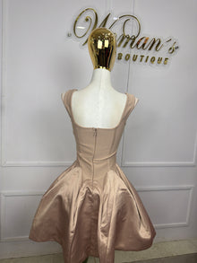 Vestido camel DS054