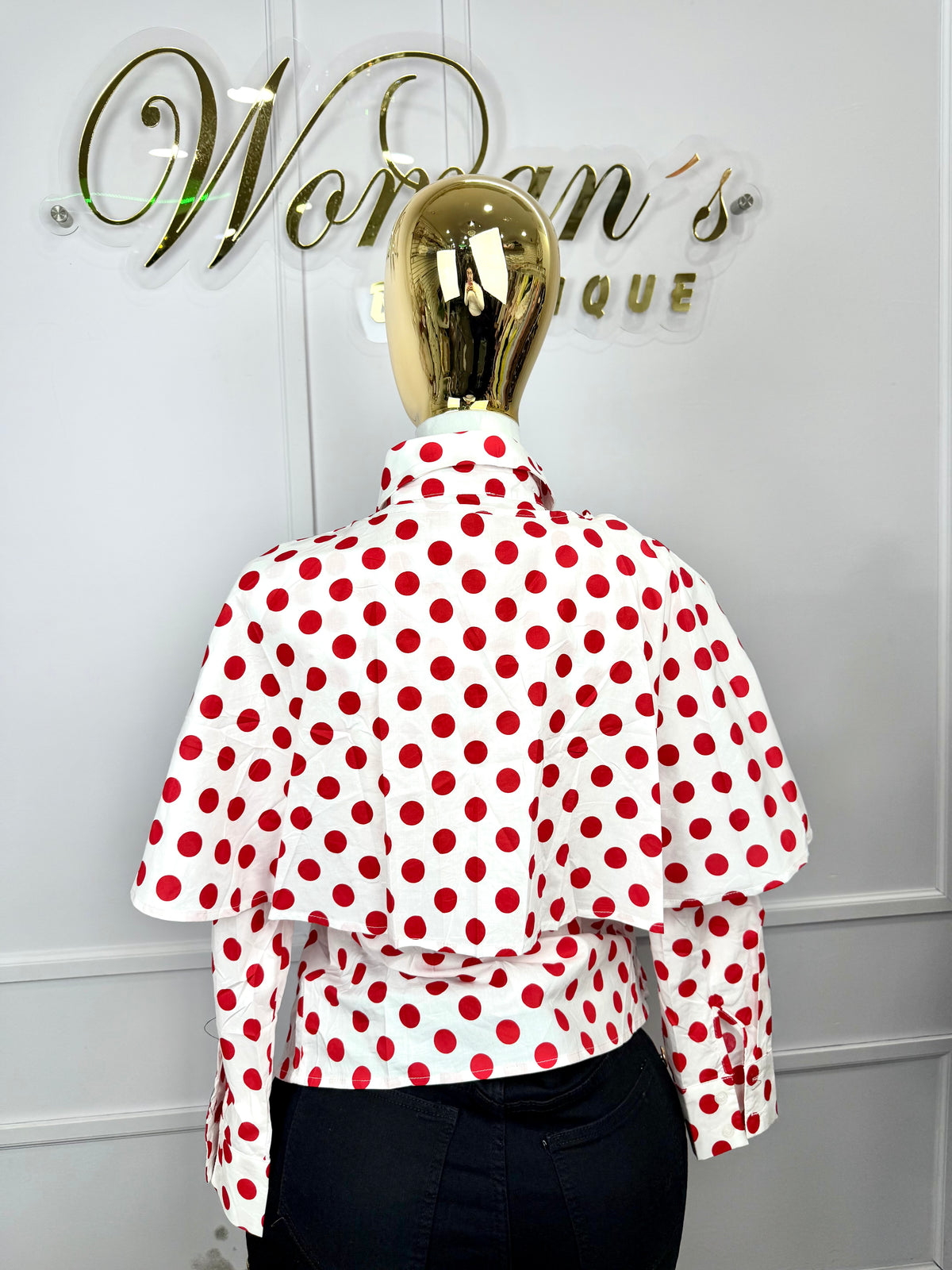Blusa capa Polka