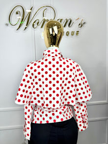 Blusa capa Polka