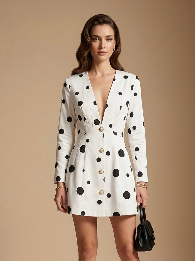 Vestido Polka Dots
