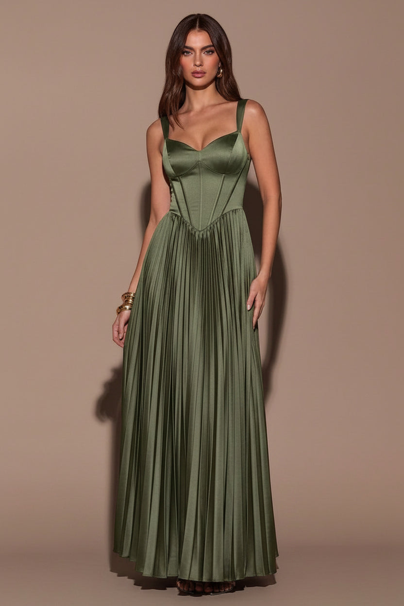 Vestido Maniju verde