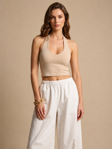 Blusa tipo halter