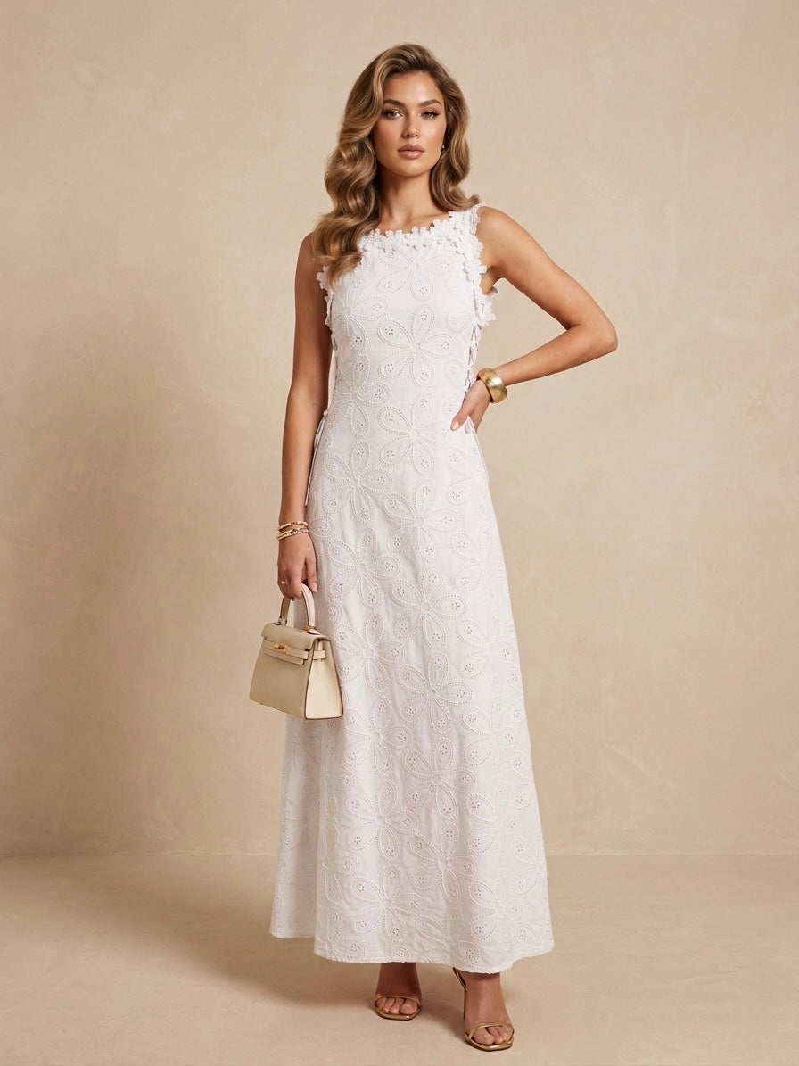 Vestido con encaje