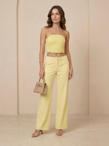 Conjunto de top y pantalón