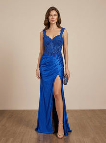 vestido de fiesta con corset