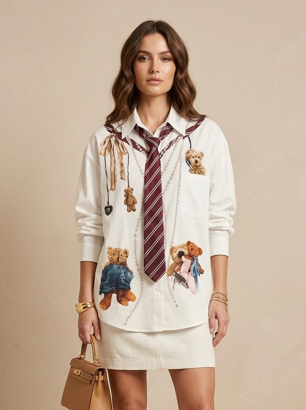 Camisa con estampado