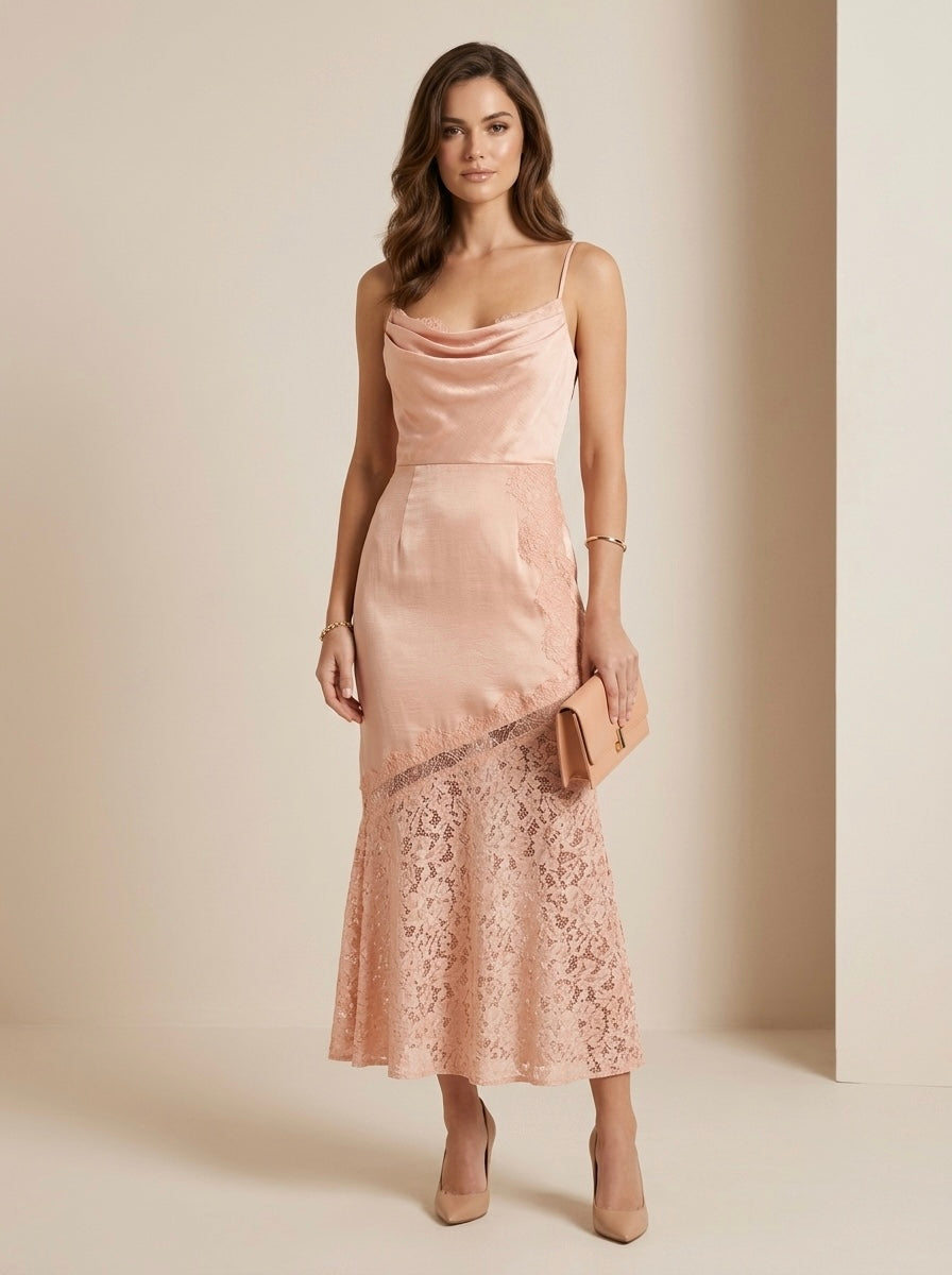Vestido de saten